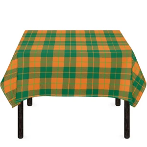 St. Patrick's Day Stewart Plaid Print Tablecloth Kitchen Home Decor