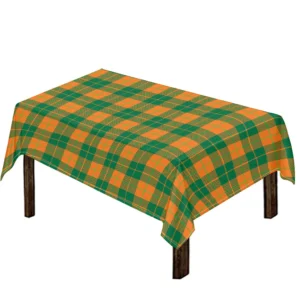 St. Patrick's Day Stewart Plaid Print Tablecloth Kitchen Home Decor