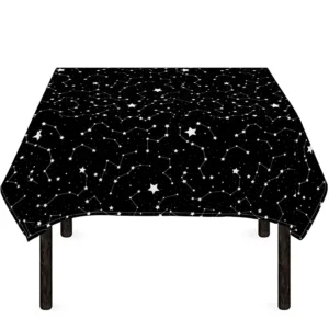 Star Constellations Pattern Print Tablecloth Kitchen Home Decor