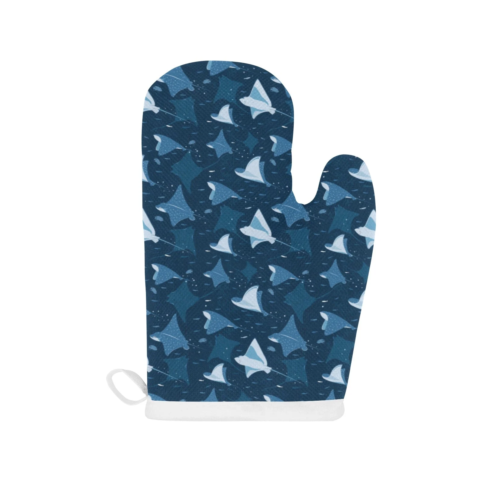 Stingray Pattern Print Design 04 Heat Resistant Oven Mitts & Pot Holders Set Stingray Pattern Print Design 04 Heat Resistant Oven Mitts & Pot Holders Set