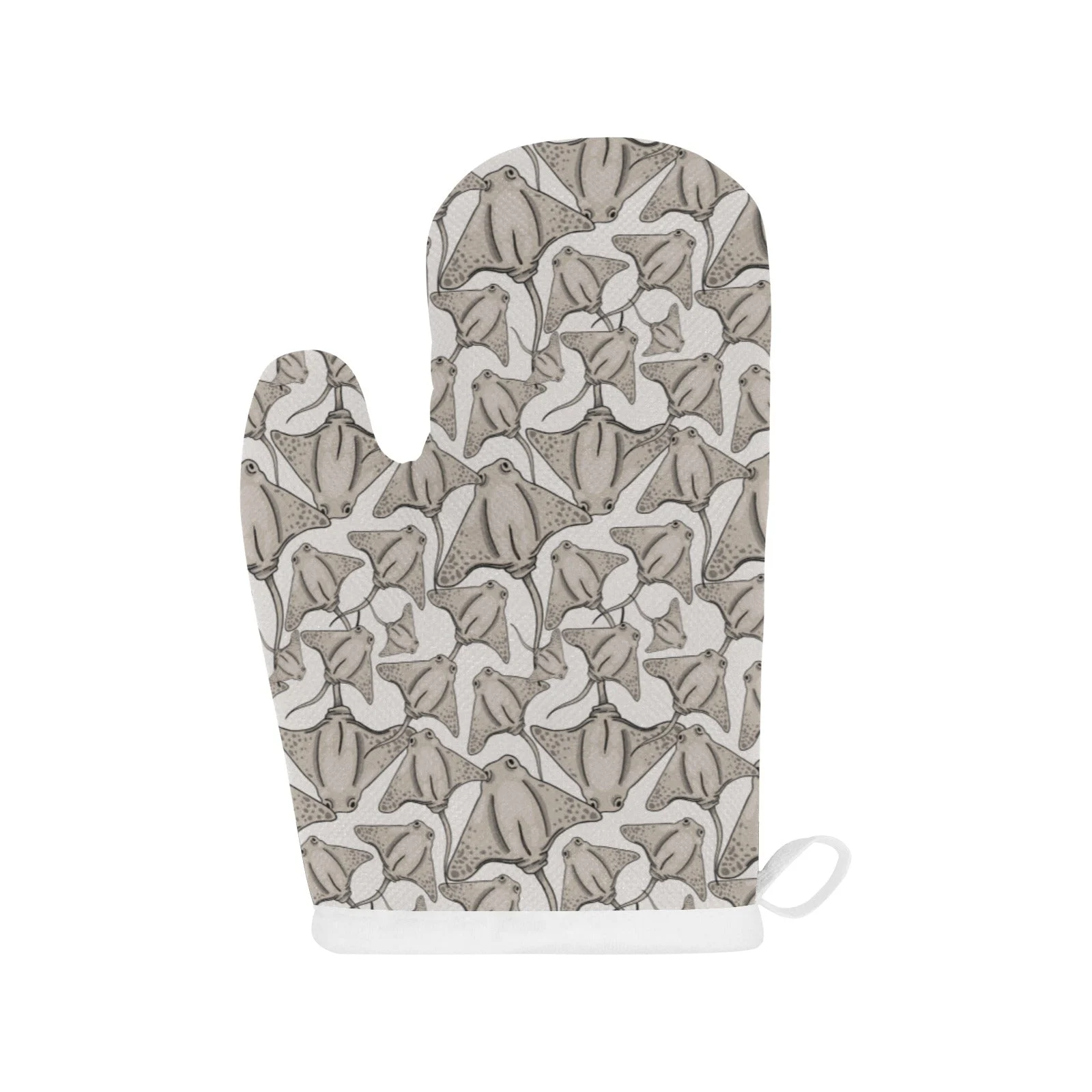 Stingray Pattern Print Design 05 Heat Resistant Oven Mitts & Pot Holders Set Stingray Pattern Print Design 05 Heat Resistant Oven Mitts & Pot Holders Set