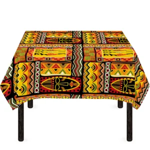 Sunset Ethnic African Tribal Print Tablecloth Kitchen Home Decor