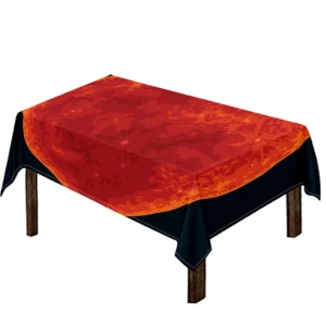 Super Blood Moon Lunar Eclipse Print Tablecloth Kitchen Home Decor