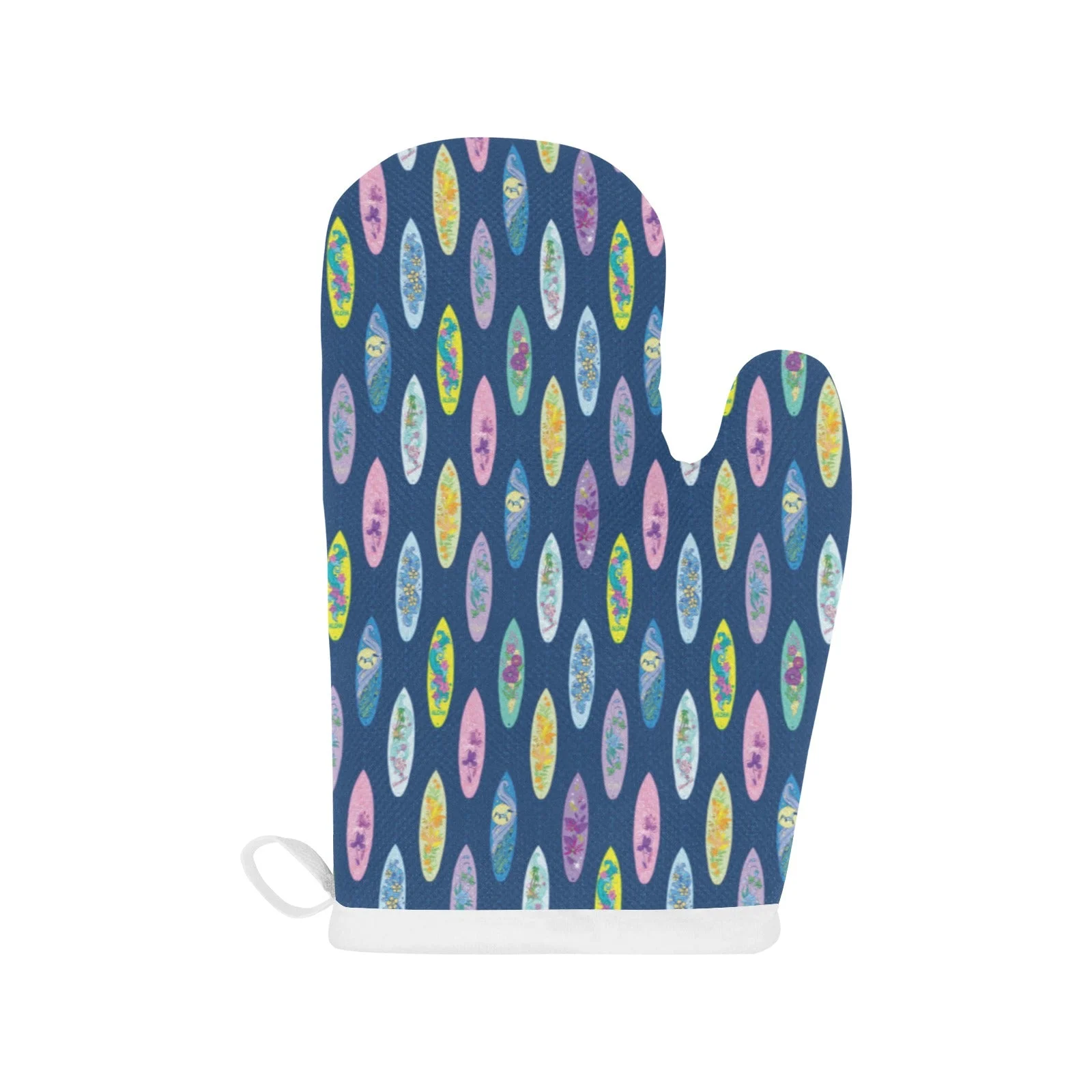 Surfboard Pattern Print Design 03 Heat Resistant Oven Mitts & Pot Holders Set Surfboard Pattern Print Design 03 Heat Resistant Oven Mitts & Pot Holders Set