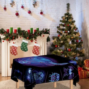 Taurus And Astrological Signs Print Tablecloth Kitchen Home Decor