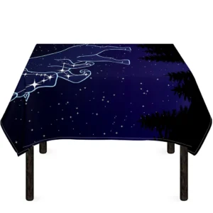 Taurus Constellation Print Tablecloth Kitchen Home Decor
