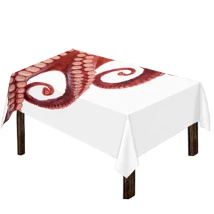 Tentacles Of Octopus Print Tablecloth Kitchen Home Decor