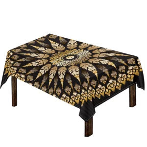 Thai Mandala Print Tablecloth Kitchen Home Decor