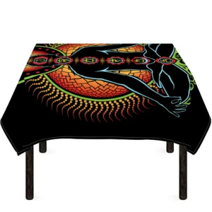 The Seven Chakras Print Tablecloth Kitchen Home Decor