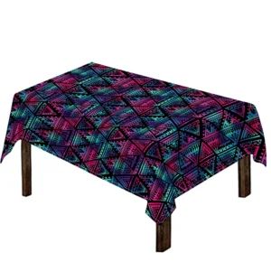 Triangle Ethnic Navajo Pattern Print Tablecloth Kitchen Home Decor
