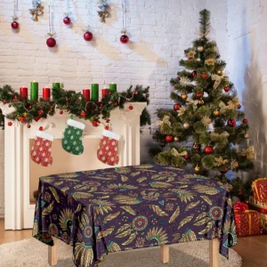 Tribal Native Indian Pattern Print Tablecloth Kitchen Home Decor