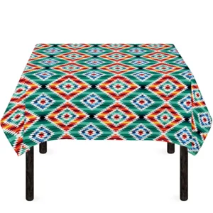 Tribal Navajo Pattern Print Tablecloth Kitchen Home Decor