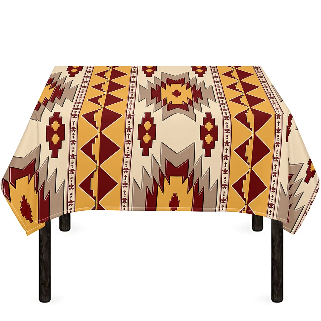 Tribal Southwestern Navajo Pattern Print Tablecloth Kitchen Home Decor Tribal Southwestern Navajo Pattern Print Tablecloth Kitchen Home Decor
