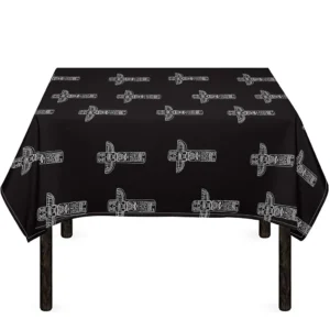 Tribal Totem Pattern Print Tablecloth Kitchen Home Decor