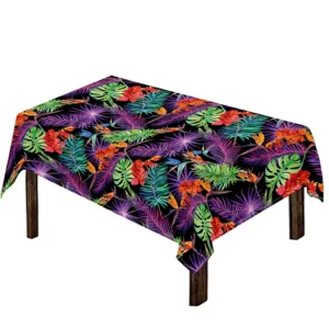 Tropical Hawaiian Jungle Print Tablecloth Kitchen Home Decor