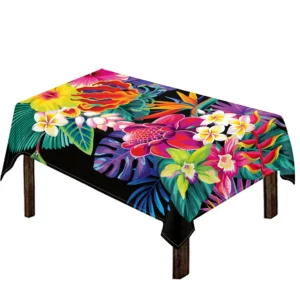 Tropical Hummingbird Print Tablecloth Kitchen Home Decor