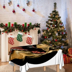 Tyrannosaurus Rex Head Print Tablecloth Kitchen Home Decor