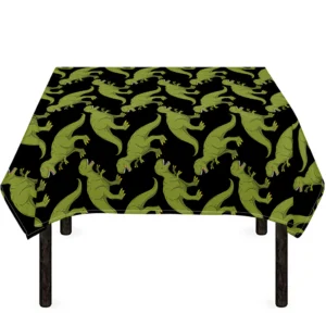 Tyrannosaurus Rex Pattern Print Tablecloth Kitchen Home Decor