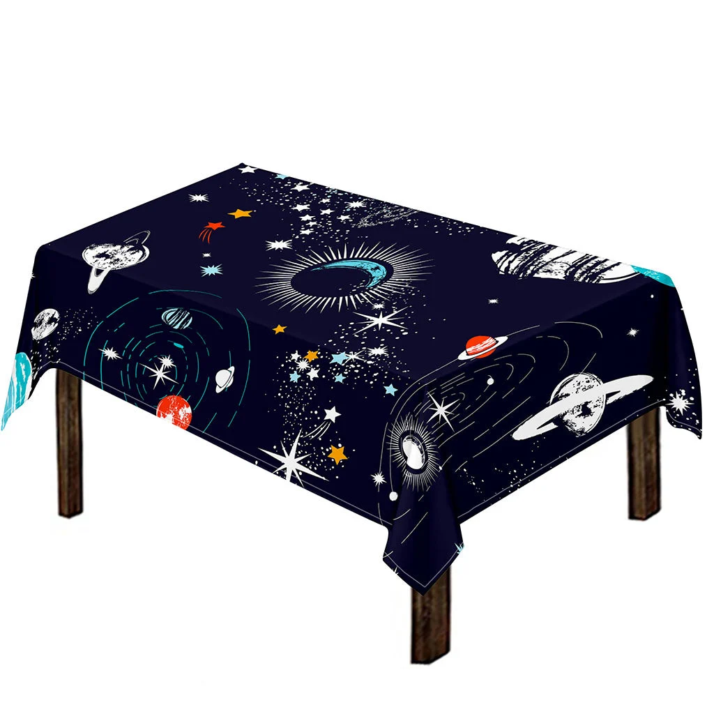 Universe Galaxy Outer Space Print Tablecloth Kitchen Home Decor Universe Galaxy Outer Space Print Tablecloth Kitchen Home Decor