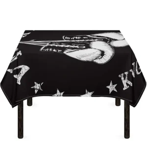 Victory King Of Boxing Print Tablecloth Kitchen Home Decor