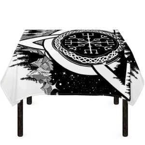 Viking Celtic Trinity Knot Print Tablecloth Kitchen Home Decor
