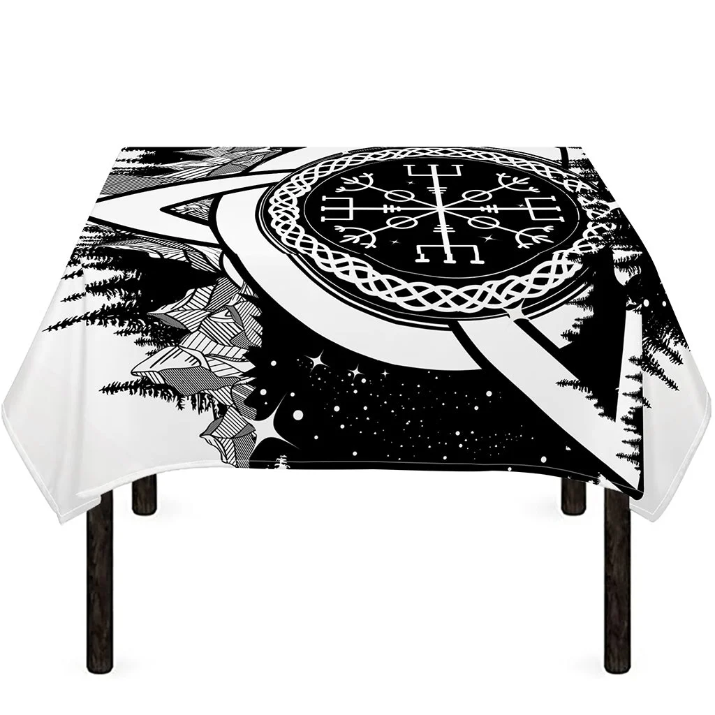 Viking Celtic Trinity Knot Print Tablecloth Kitchen Home Decor Viking Celtic Trinity Knot Print Tablecloth Kitchen Home Decor