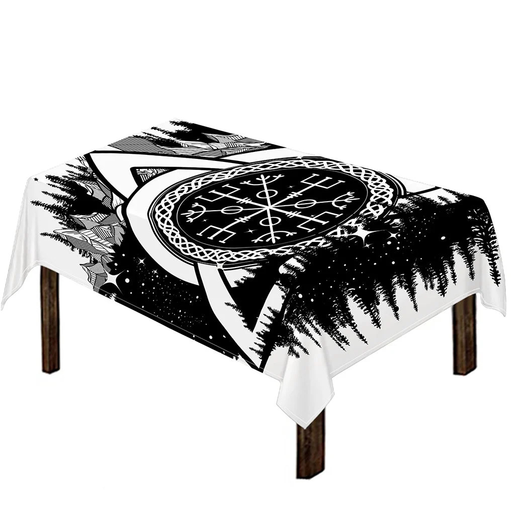 Viking Celtic Trinity Knot Print Tablecloth Kitchen Home Decor Viking Celtic Trinity Knot Print Tablecloth Kitchen Home Decor