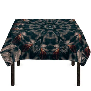 Vintage Kaleidoscope Print Tablecloth Kitchen Home Decor