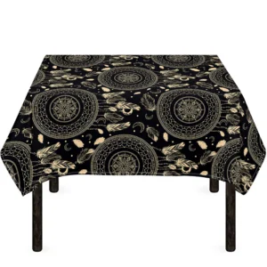 Vintage Native Dream Catcher Print Tablecloth Kitchen Home Decor