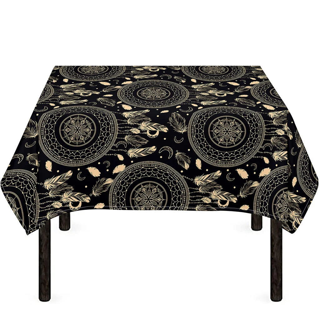 Vintage Native Dream Catcher Print Tablecloth Kitchen Home Decor Vintage Native Dream Catcher Print Tablecloth Kitchen Home Decor