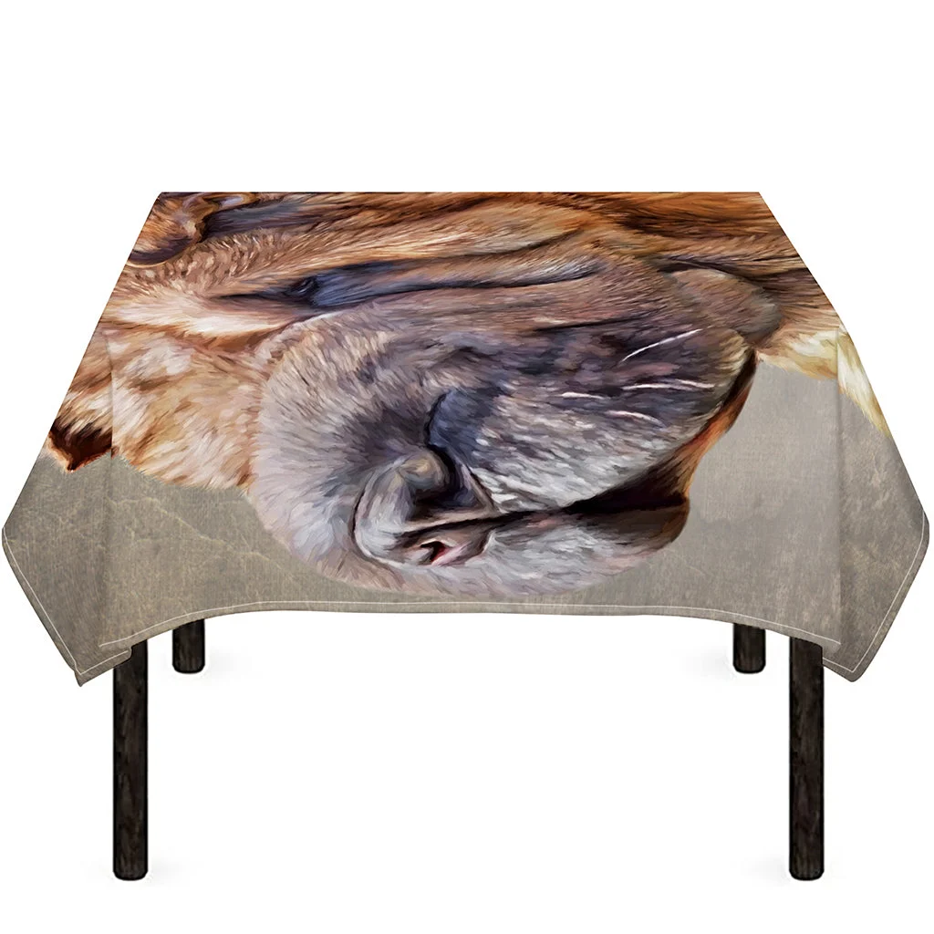 Vintage Shar Pei Print Tablecloth Kitchen Home Decor Vintage Shar Pei Print Tablecloth Kitchen Home Decor