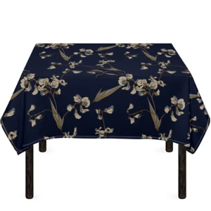 Vintage Sweet Pea Pattern Print Tablecloth Kitchen Home Decor