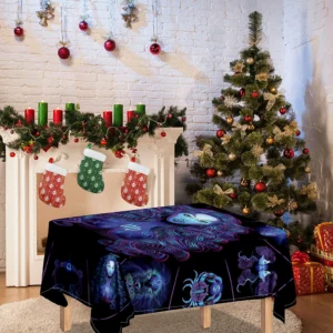 Virgo And Astrological Signs Print Tablecloth Kitchen Home Decor