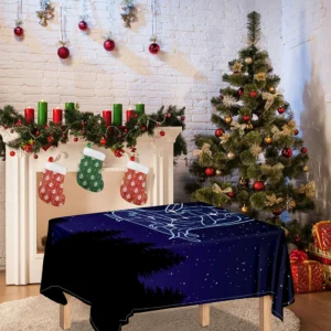 Virgo Constellation Print Tablecloth Kitchen Home Decor