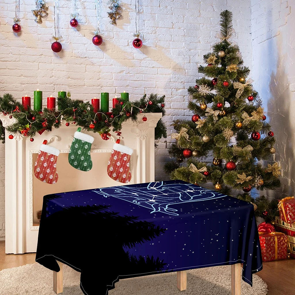 Virgo Constellation Print Tablecloth Kitchen Home Decor Virgo Constellation Print Tablecloth Kitchen Home Decor
