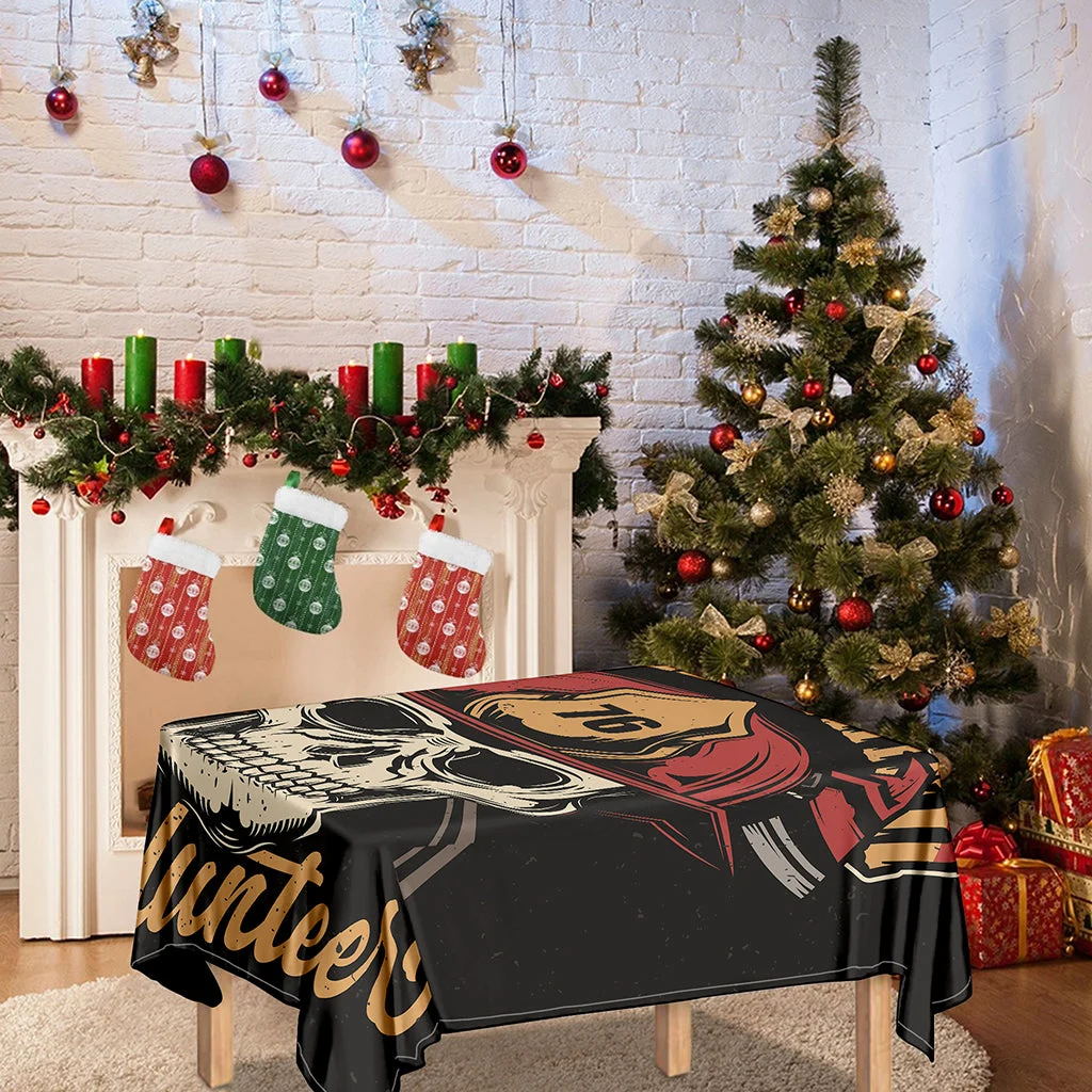 Volunteer Firefighter Print Tablecloth Kitchen Home Decor Volunteer Firefighter Print Tablecloth Kitchen Home Decor