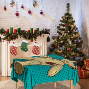 Voodoo Doll Print Tablecloth Kitchen Home Decor