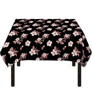 Watercolor Cherry Blossom Pattern Print Tablecloth Kitchen Home Decor