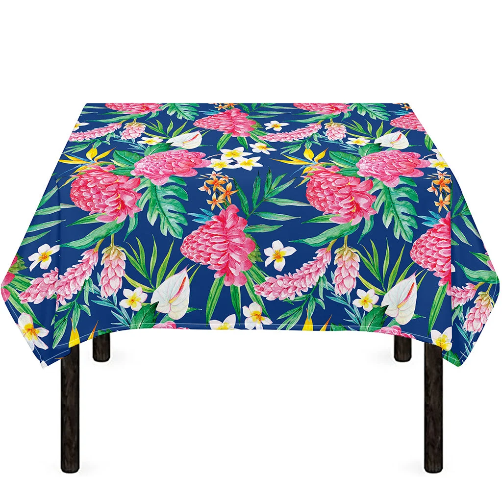 Watercolor Chrysanthemum Pattern Print Tablecloth Kitchen Home Decor Watercolor Chrysanthemum Pattern Print Tablecloth Kitchen Home Decor