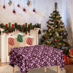 Watercolor Sweet Pea Pattern Print Tablecloth Kitchen Home Decor