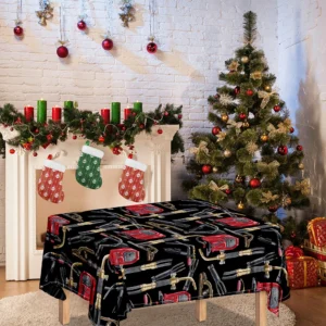 Welding Machine Pattern Print Tablecloth Kitchen Home Decor