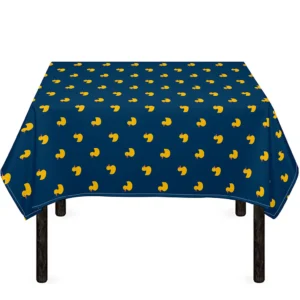 Yellow Duck Pattern Print Tablecloth Kitchen Decor Home Decor