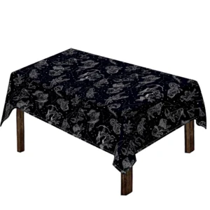 Zodiac Constellation Pattern Print Tablecloth Kitchen Decor Home Decor