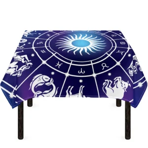 Zodiac Horoscopes Print Tablecloth Kitchen Decor Home Decor