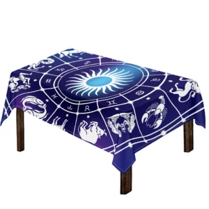 Zodiac Horoscopes Print Tablecloth Kitchen Decor Home Decor
