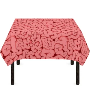 Zombie Brain Print Tablecloth Kitchen Decor Home Decor