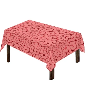 Zombie Brain Print Tablecloth Kitchen Decor Home Decor
