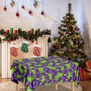 Zombie Foot Pattern Print Tablecloth Kitchen Decor Home Decor